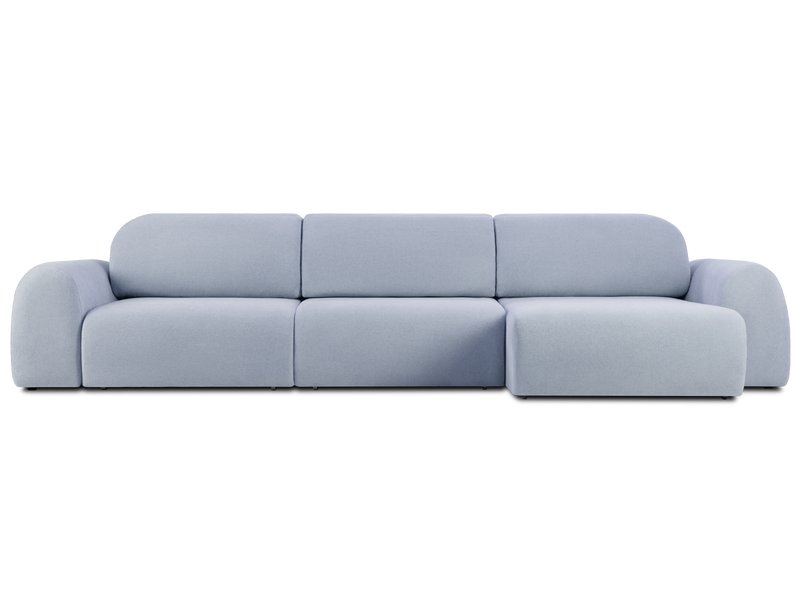 Диван угловой Лилт-2 Букле Лиловый