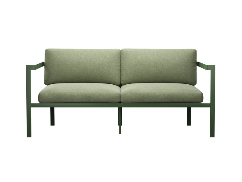 Диван садовый Лотус Рогожка Оливковый