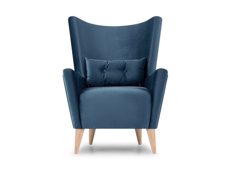 Кресло Носта Велюр Синий