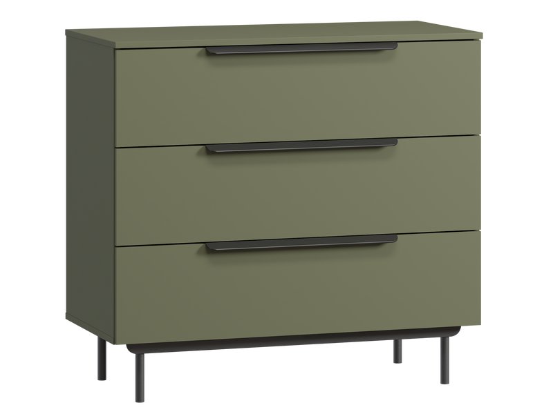 Комод Квелен 96x89 Оливковый