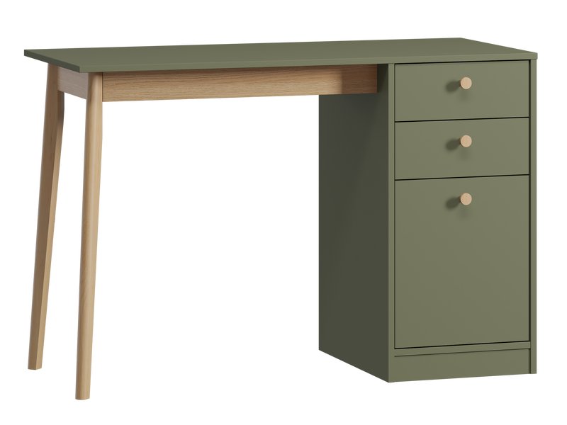 Стол Торвалль-1 120x52 Оливковый/Натуральный