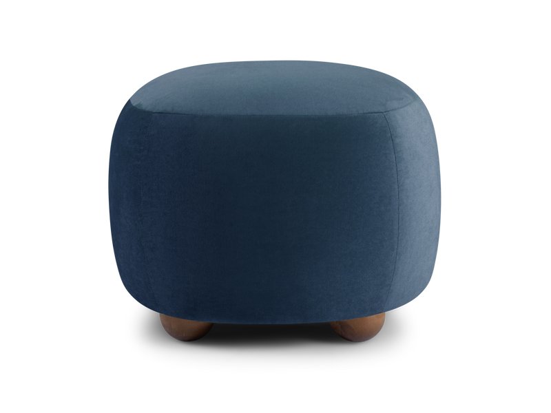Пуф Тут Рядом Дом Велюр Синий