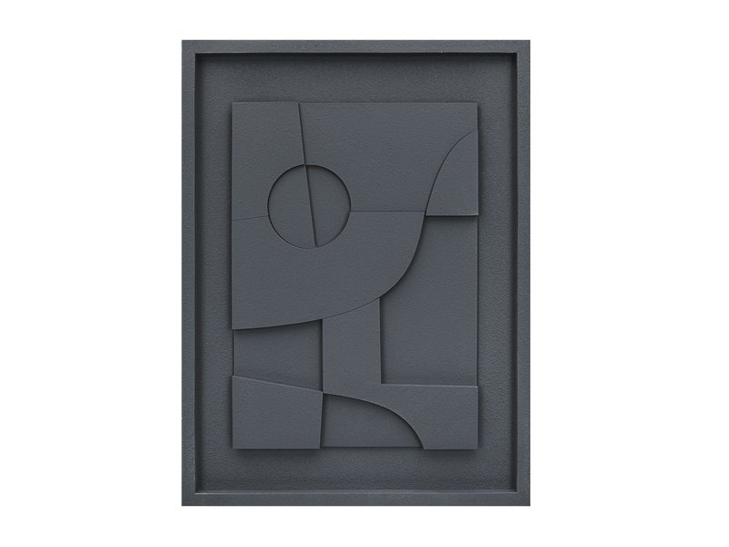 Картина Рельеф Dark Blue