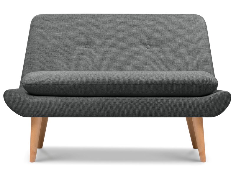 Диван прямой Винси Рогожка Серый