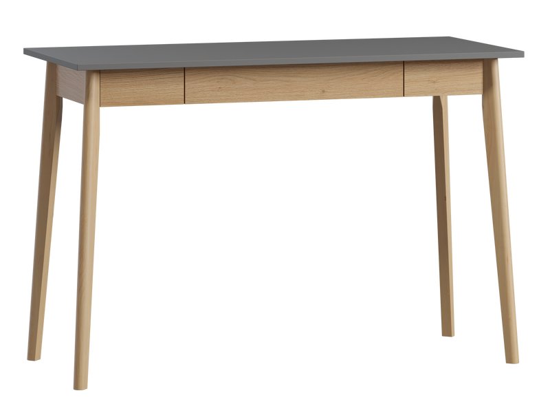 Стол Торвалль-3 120x52 Графитовый/Натуральный