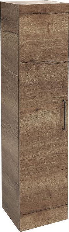 Шкаф пенал Jacob Delafon Odeon Rive Gauche 40 L EB2570G-R9-E52 подвесной цвет Дуб табак