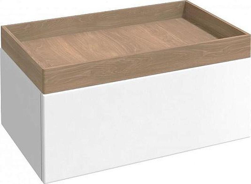 Тумба Jacob Delafon Terrace 80 EB1743-G1C подвесная цвет Белый блестящий