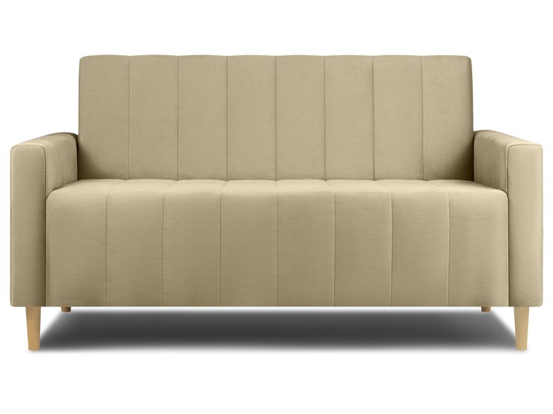 Диван прямой Маре-Мини 120 Велюр Бежевый