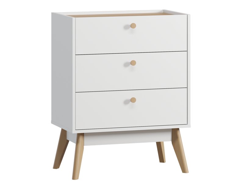 Комод Торвалль 1-68x87 Белый