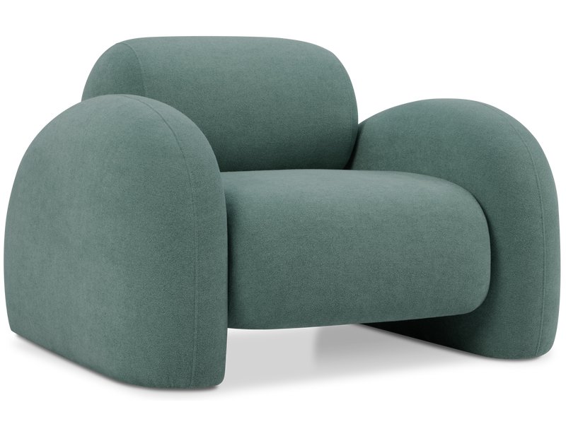 Кресло Данго Букле Зеленый