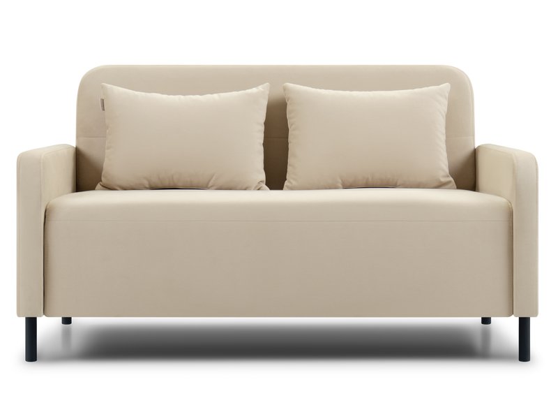 Диван прямой Филс-Мини 120 Велюр Бежевый