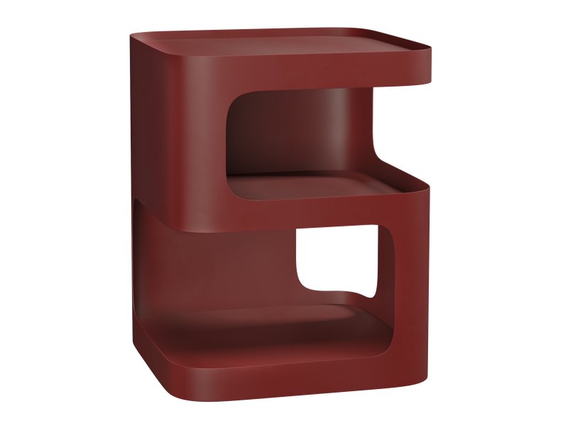 Тумба прикроватная Брум 40x50 Бордовый