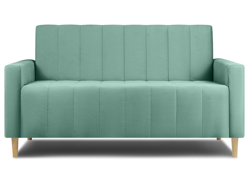 Диван прямой Маре-Мини 120 Велюр Бирюзовый