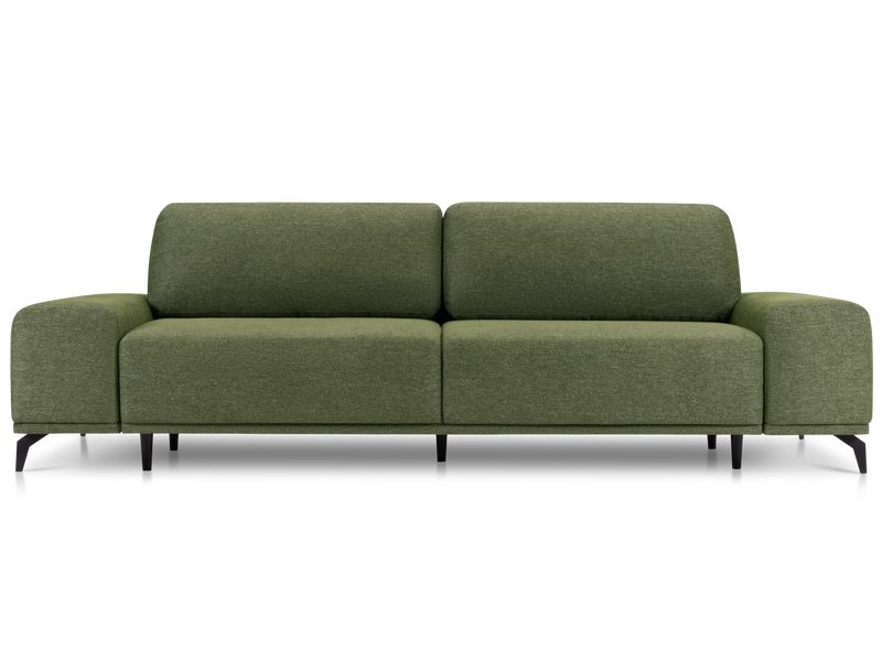 Диван прямой Марей Рогожка Оливковый