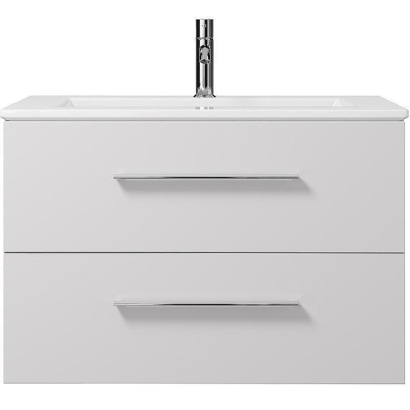 Тумба под раковину Creto Ares 80 10-1113W подвесная Белая
