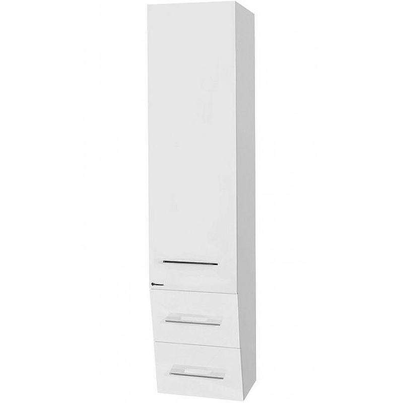 Шкаф пенал Bellezza Берта 40 4620705182014 подвесной L Белый