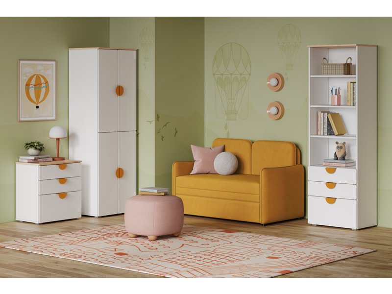 Модульная детская Милна 5 Белый