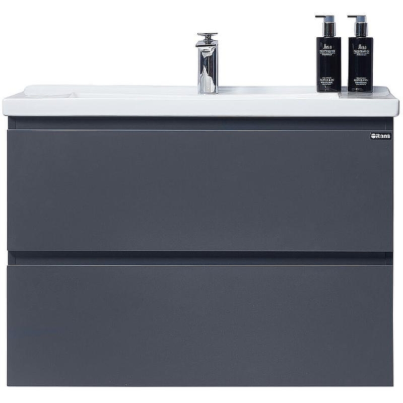 Тумба с раковиной Orans BC-4023-1000 402310000 Матовый графитовый
