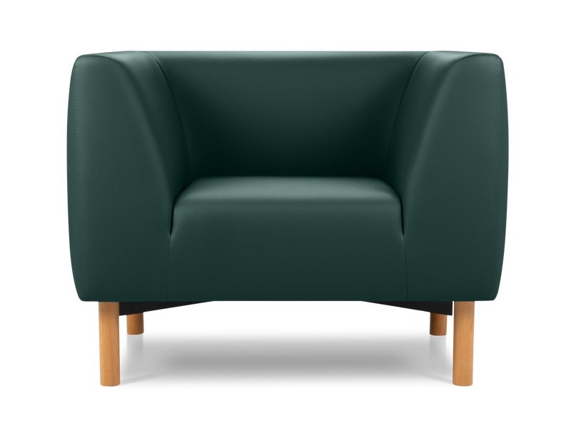 Кресло Риард Экокожа Зеленый