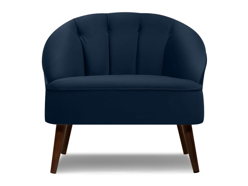 Кресло Мона Велюр Синий