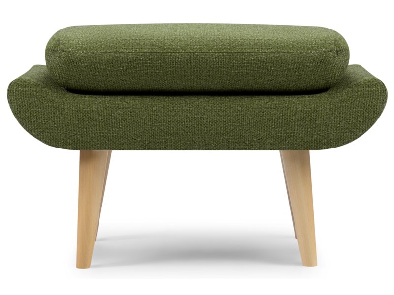 Пуф Винси Рогожка Оливковый