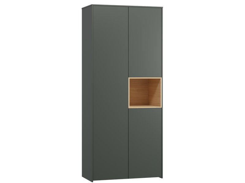 Распашной шкаф Висмар 2-103x240 Темно-зеленый