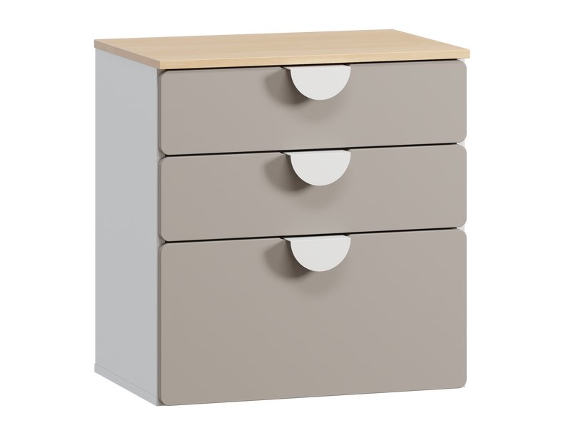 Комод детский Милна 2-60x65 Латте