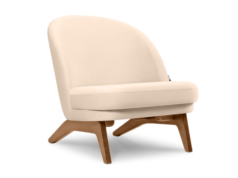 Кресло Пайл Велюр Бежевый