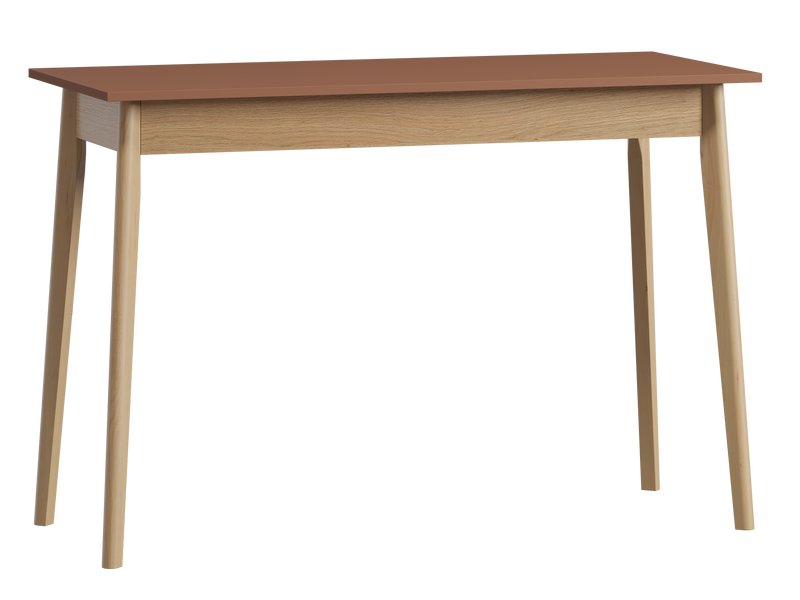 Стол Торвалль-5 120x52 Терракотовый/Натуральный