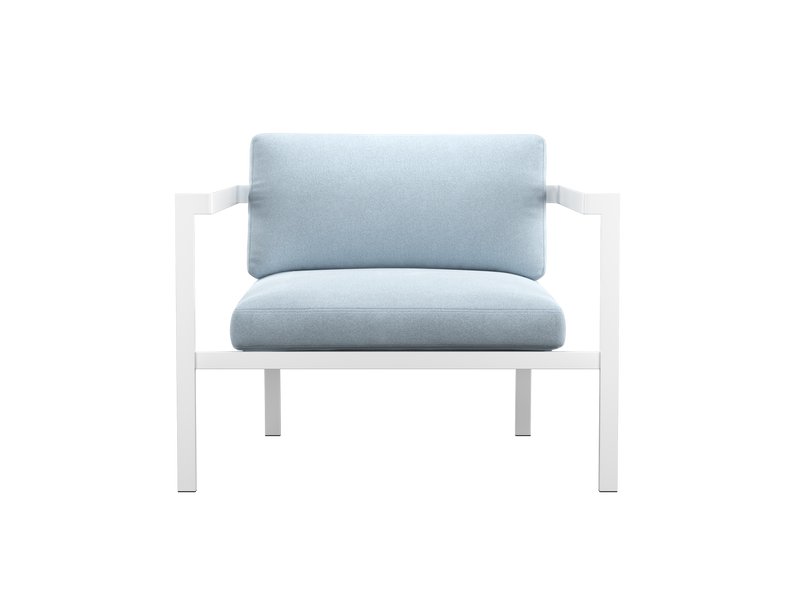 Кресло Лотус Рогожка Серый/Белый