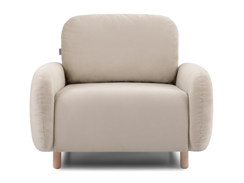 Кресло-кровать Массе-М Мини Велюр Светло-бежевый