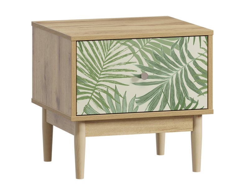 Тумба прикроватная Тайрон 51x48 Монстера ​