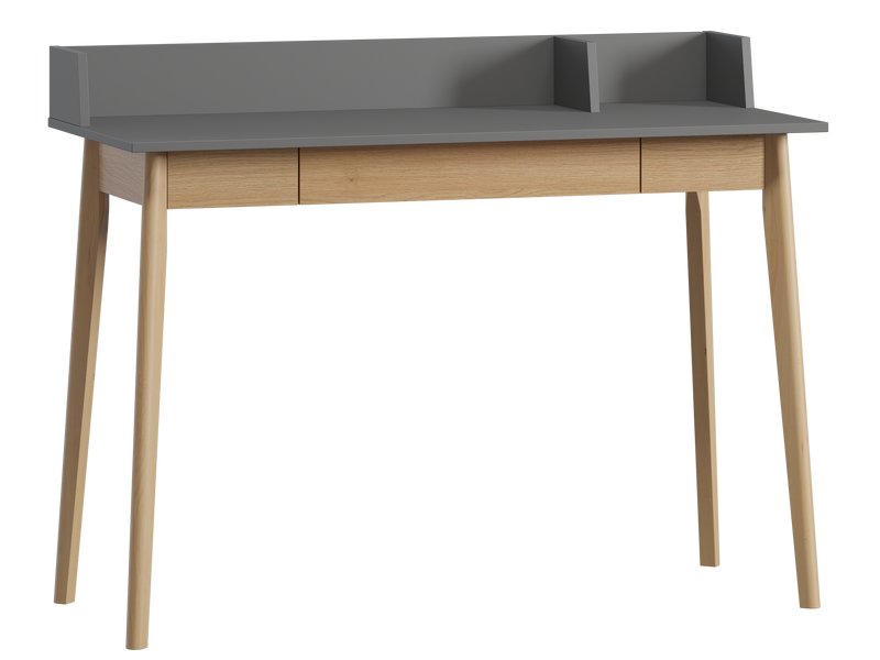 Стол Торвалль-2 120x52 Графитовый/Натуральный