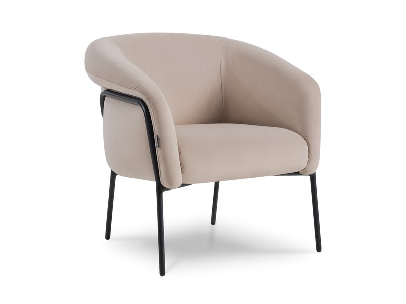 Кресло Кенсол Велюр Бежевый