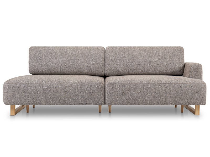 Диван прямой Онте Рогожка Серый