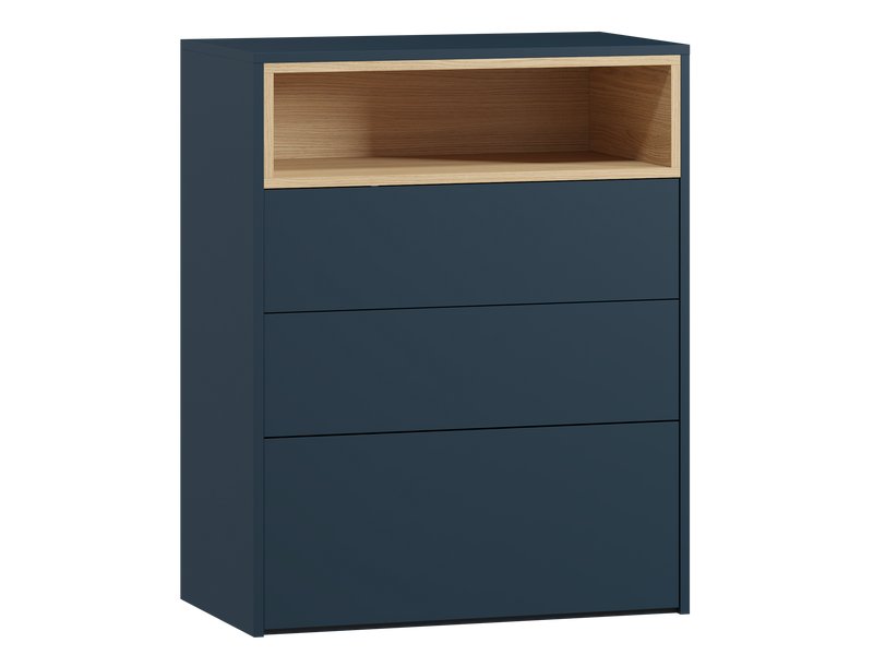 Комод Висмар 73x93 Темно-синий