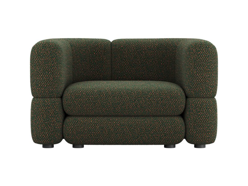 Кресло Брера Букле Зеленый