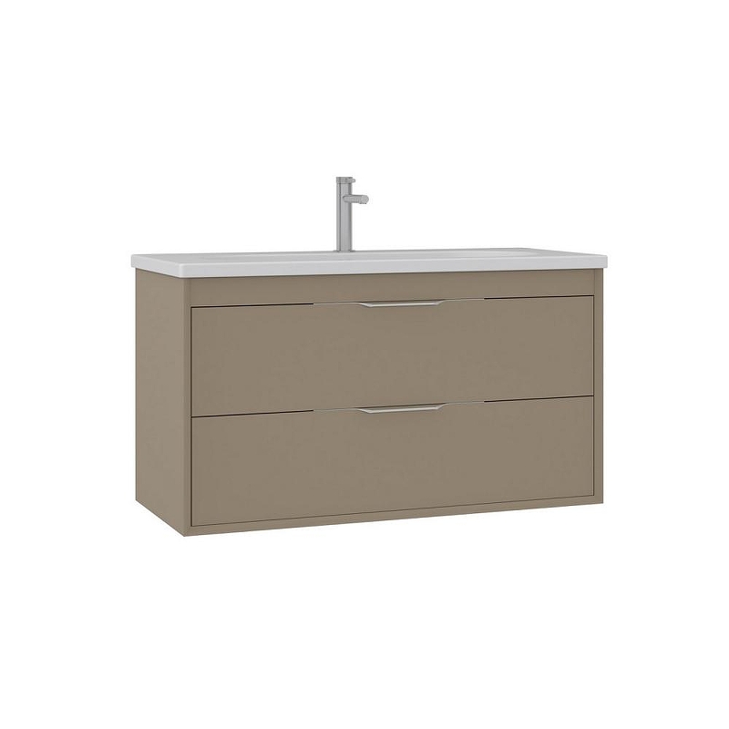 Тумба с раковиной Orka Clay 100 5004387 подвесная цвет Sahra