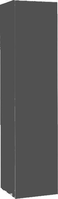 Шкаф пенал Jacob Delafon Odeon Up 35 EB998-N14 подвесной цвет Серый антрацит