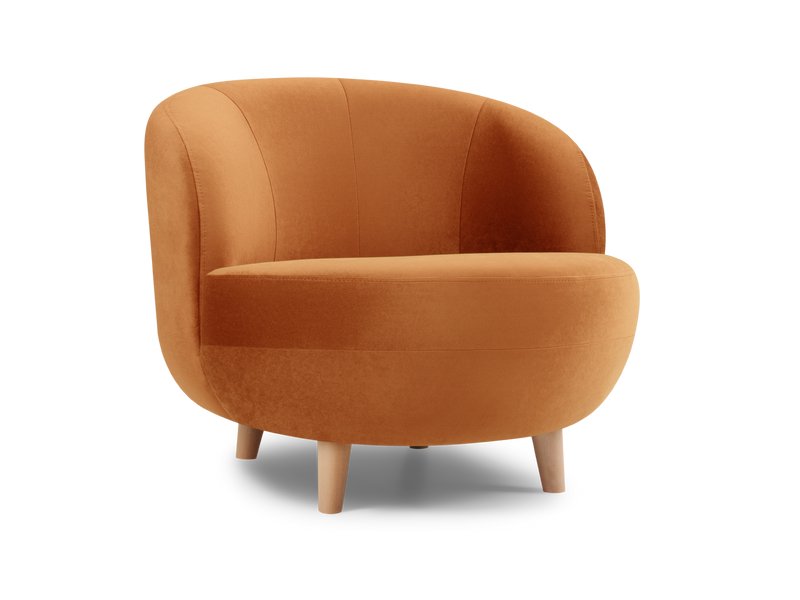 Кресло Иденси Велюр Терракотовый
