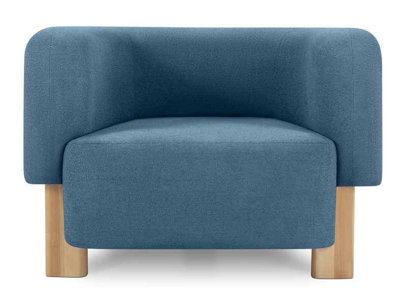 Кресло Арклоу Велюр Синий