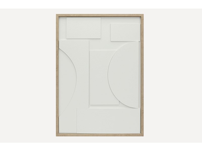 Картина Рельеф White