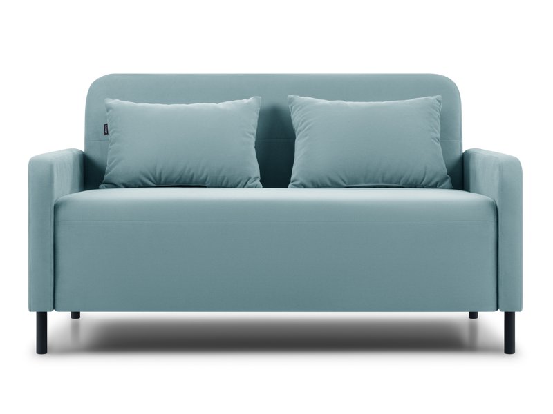 Диван прямой Филс-Мини 120 Велюр Голубой