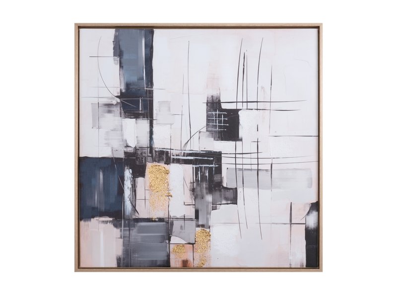 Картина Абстракция Штриxи 60x60