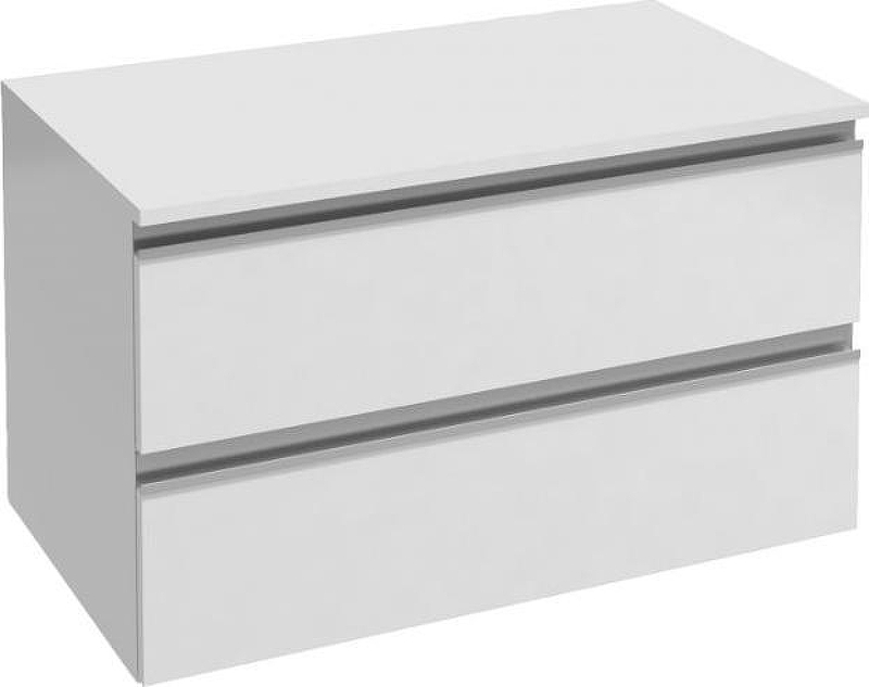 Тумба Jacob Delafon Vox 80 EB2061-RA-G1C подвесная цвет Белый блестящий