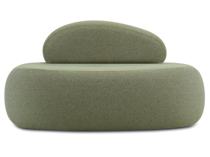 Кушетка Олтен Рогожка Оливковый