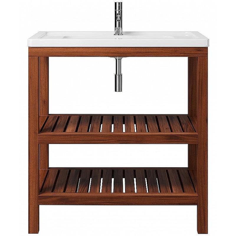 Тумба под раковину Creto Provence 85 9-1008W Wood