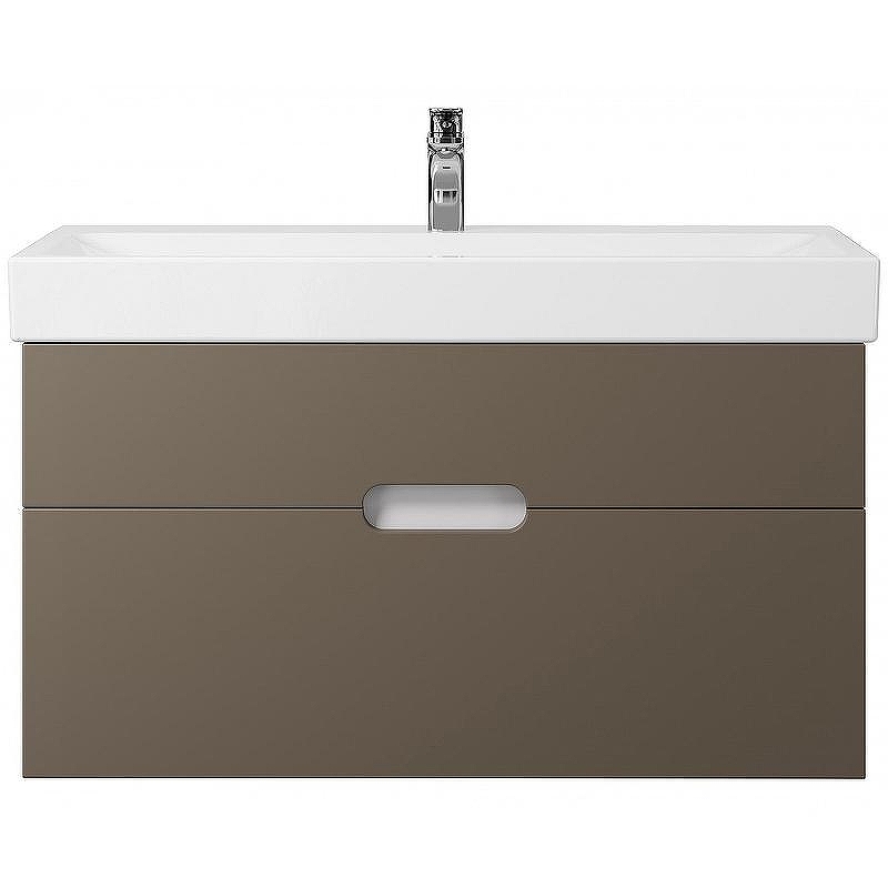 Тумба под раковину Creto Malibu 100 7-1079Cap подвесная Capuchino