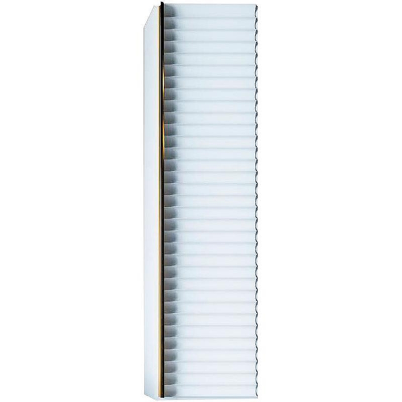 Шкаф пенал Boheme Armadi Art Vallessi Avantgarde Canale 35 846-WG подвесной Белый Золото