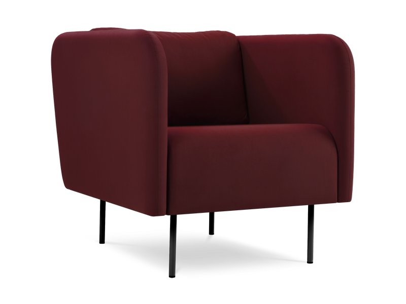 Кресло Орxет Велюр Бордовый